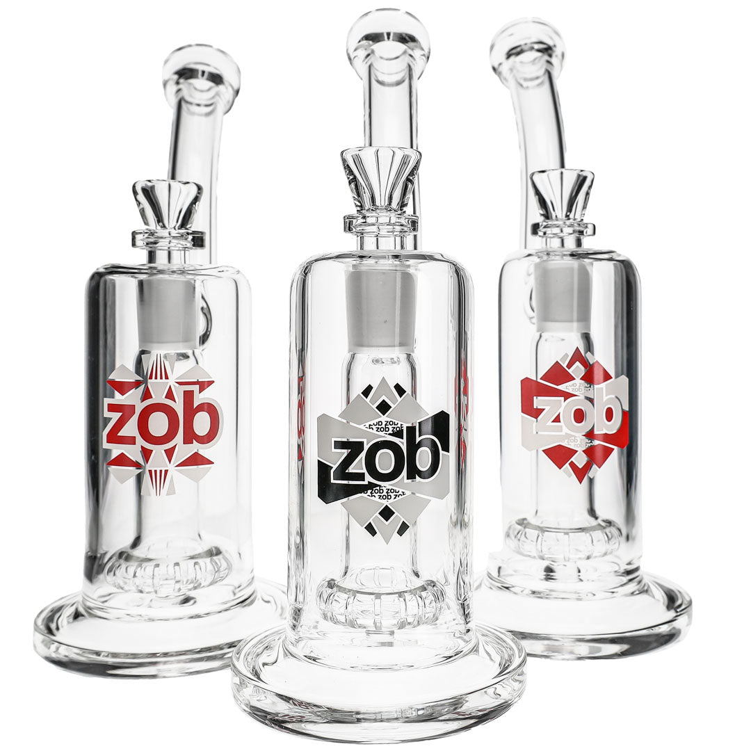 Micro Showerhead Bubbler Bongs by Zob Glass