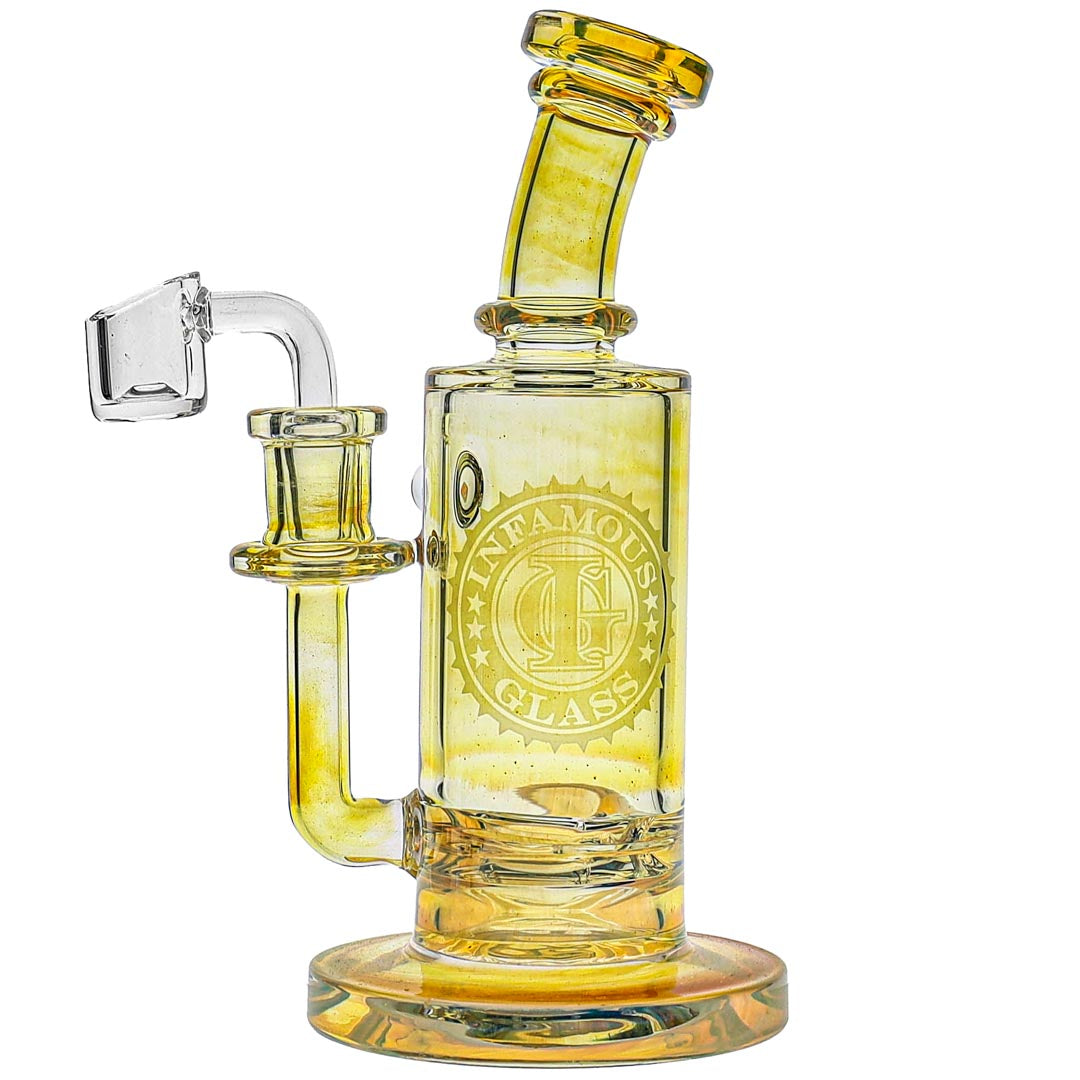 Infamous Glass Fumed Diffuser Perc Dab Rig image