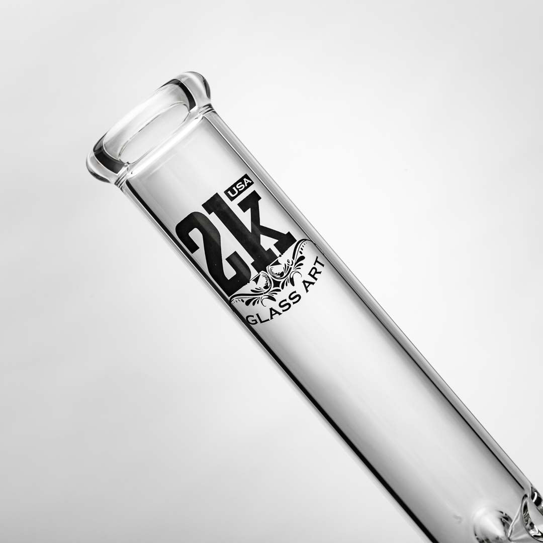 2K Glass Art Dual MeshLine to MeshCap Bongs