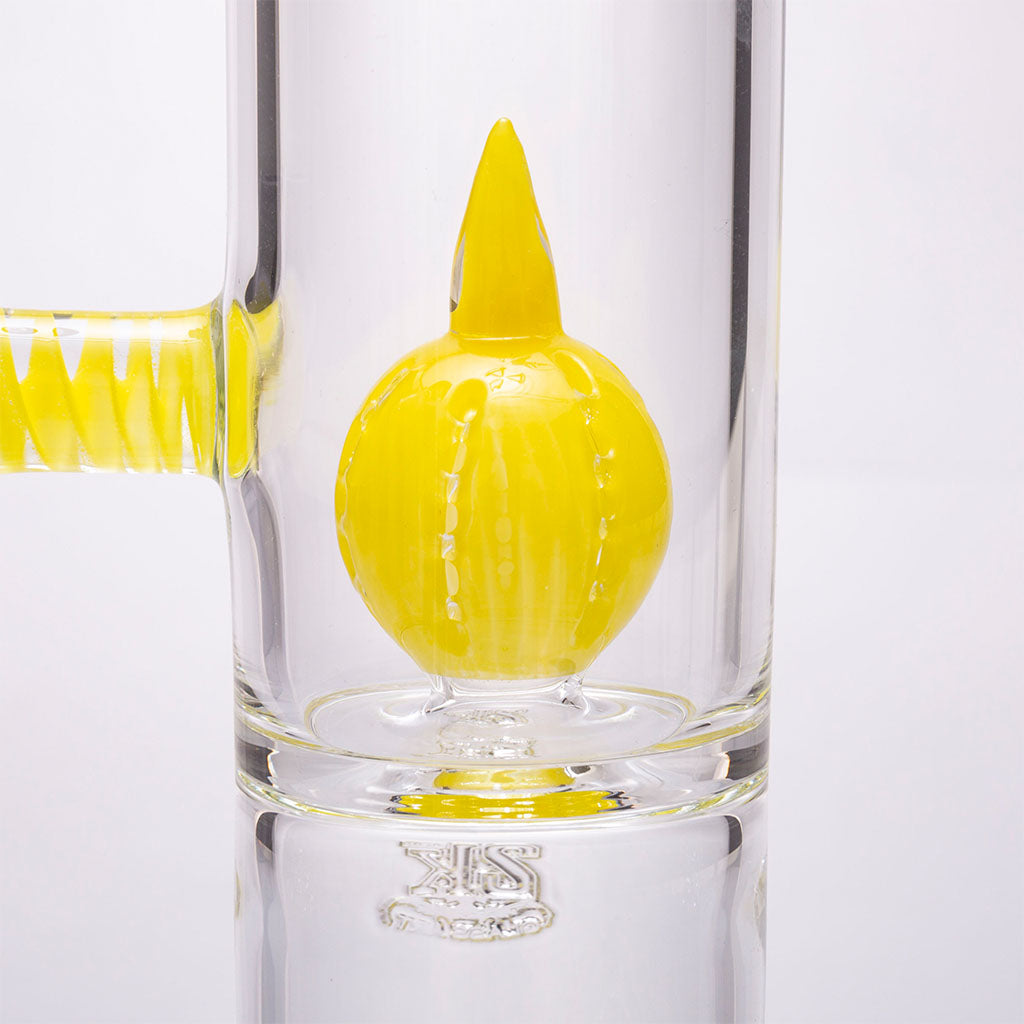 2K Glass Dual MeshLine to Royal Perc Bong