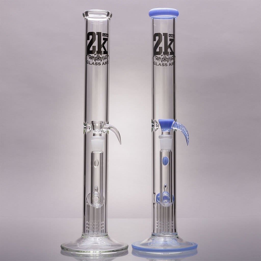 2K Glass Art - Fixed 8-Arm Tree Perc Bong