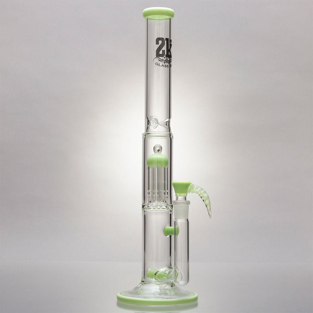 2K Glass - Dual MeshLine to Octo Perc Bongs - Aqua Lab Technologies