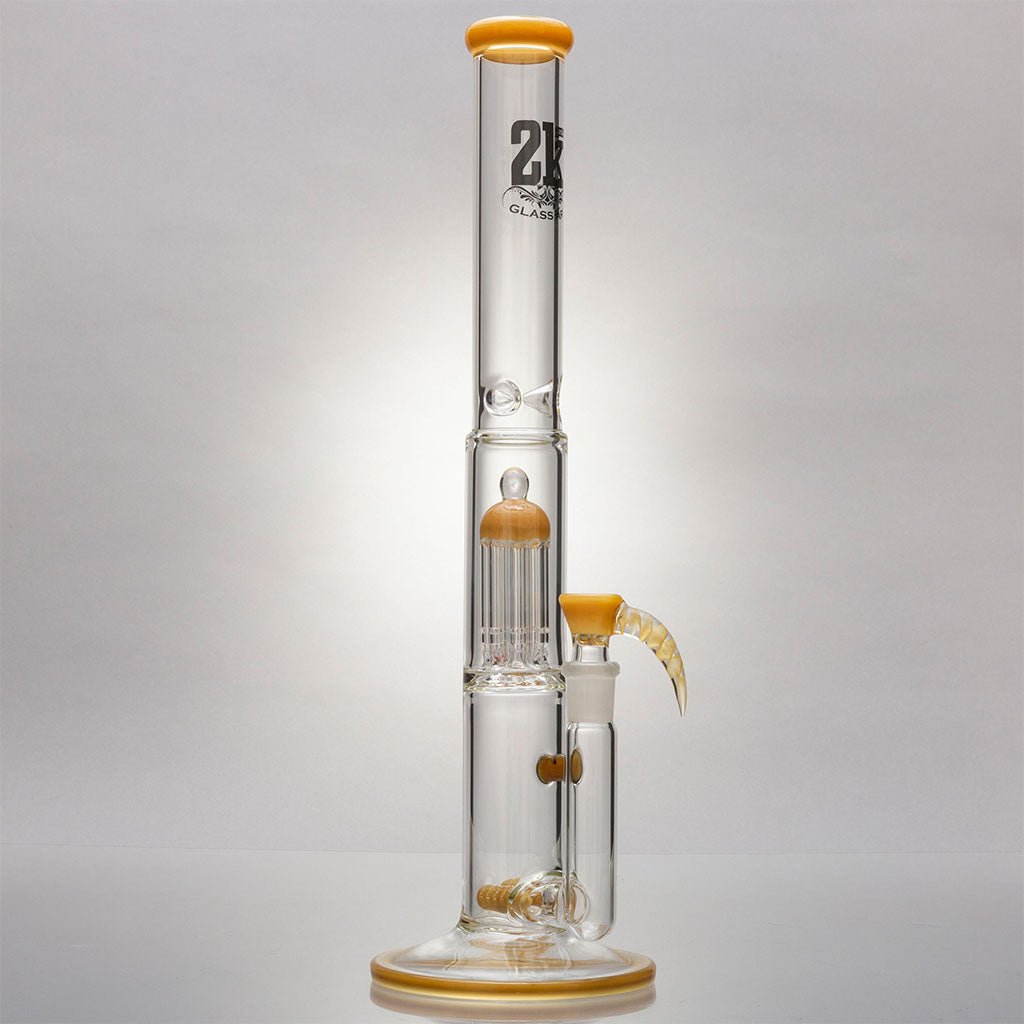 2K Glass - Dual MeshLine to Octo Perc Bongs - Aqua Lab Technologies