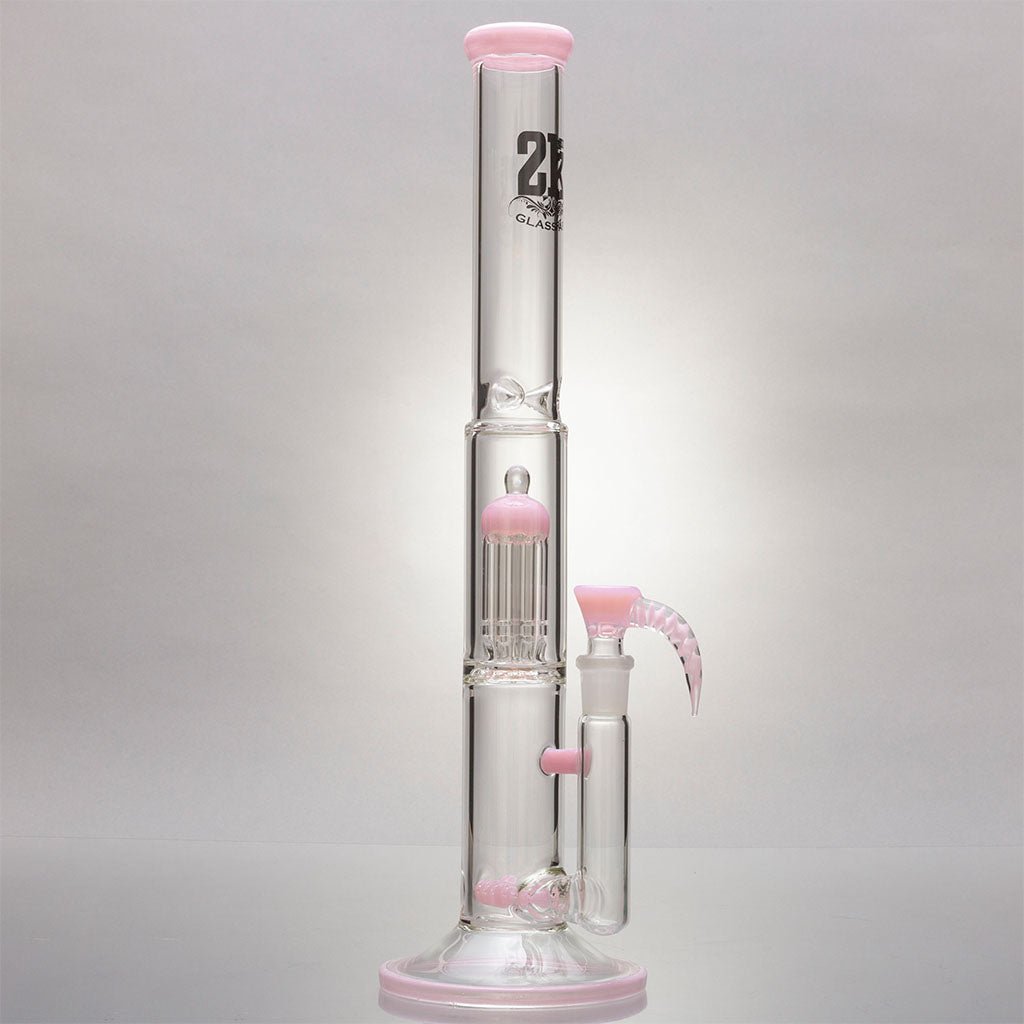 2K Glass - Dual MeshLine to Octo Perc Bongs - Aqua Lab Technologies