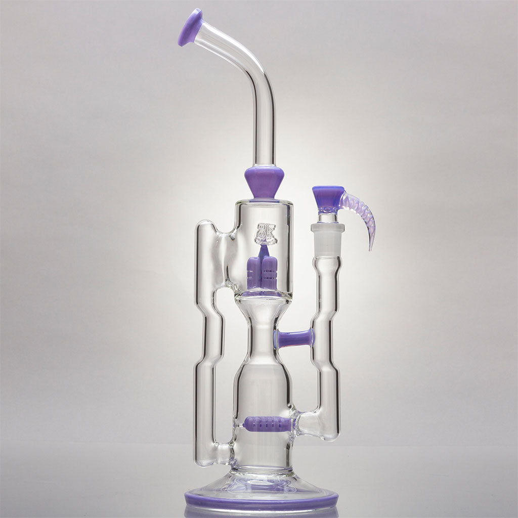 2K Glass Art MeshLine Recycler Percolator Bongs