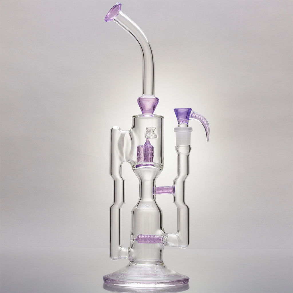 2K Glass Art MeshLine Recycler Percolator Bongs