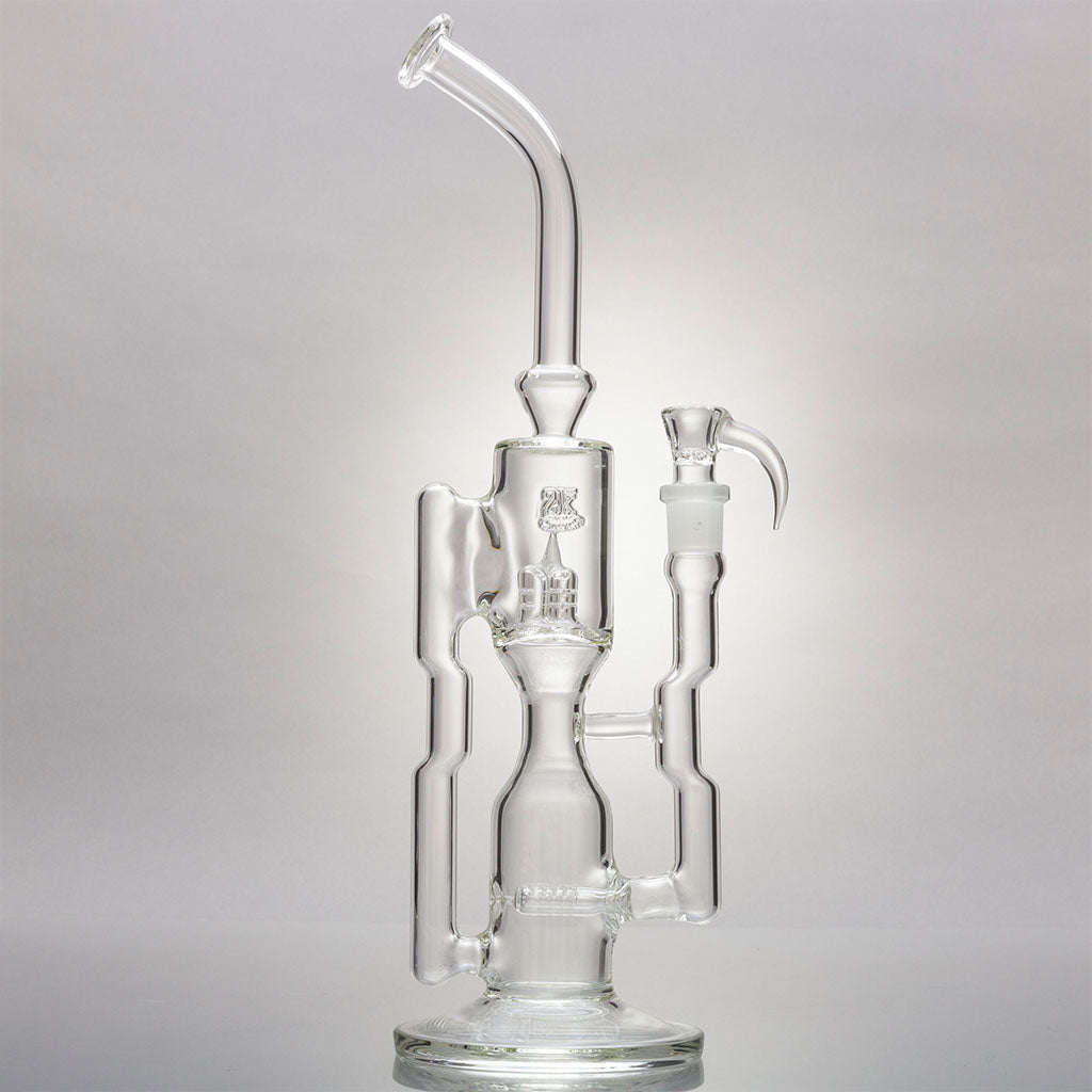 2K Glass Art MeshLine Recycler Percolator Bongs