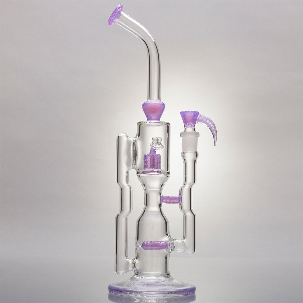 2K Glass Art MeshLine Recycler Percolator Bongs