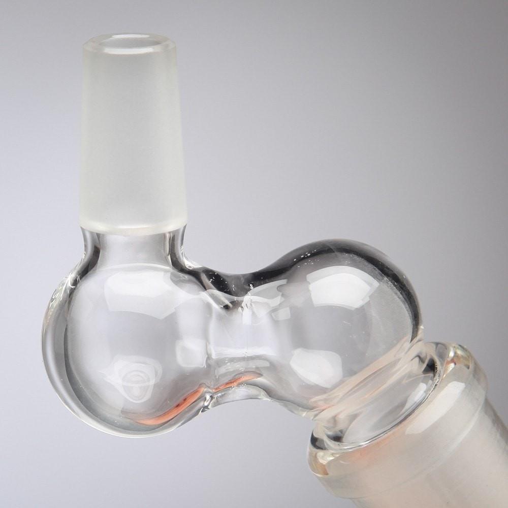 45º Z Male to Male Glass Adapter