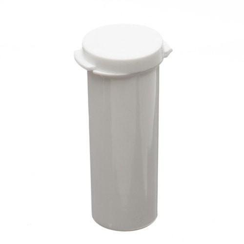 White Lacons Round Container