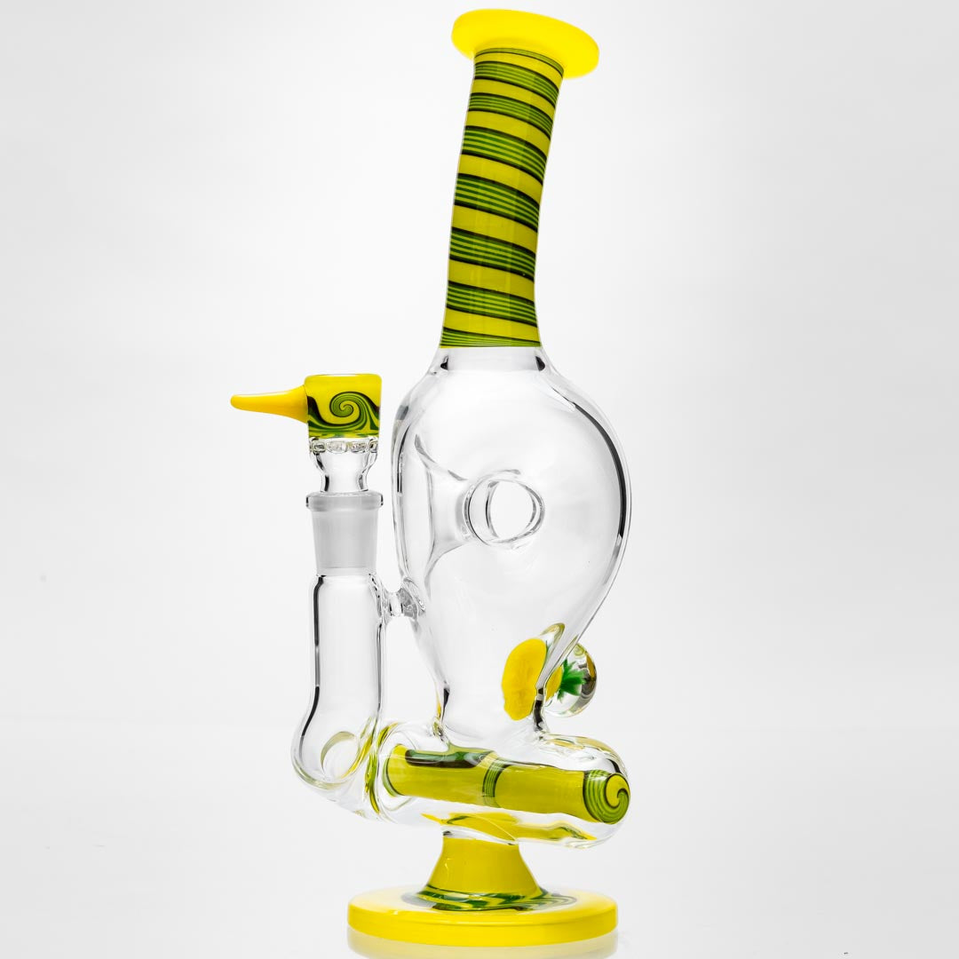 B. Wilson Heady Donut Inline Bongs