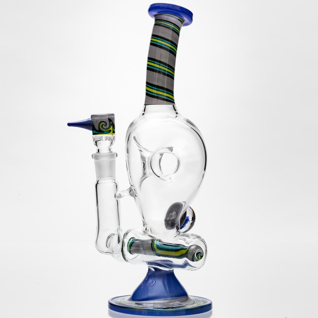 B. Wilson Heady Donut Inline Bongs