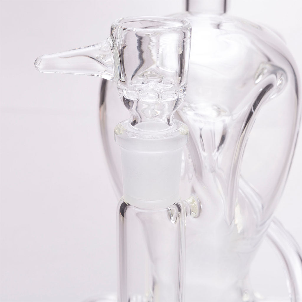 B. Wilson Glass Clear Layback Recycler