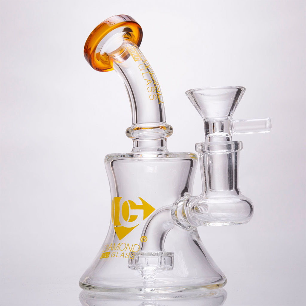 Diamond Glass Mini Showerhead Bubbler