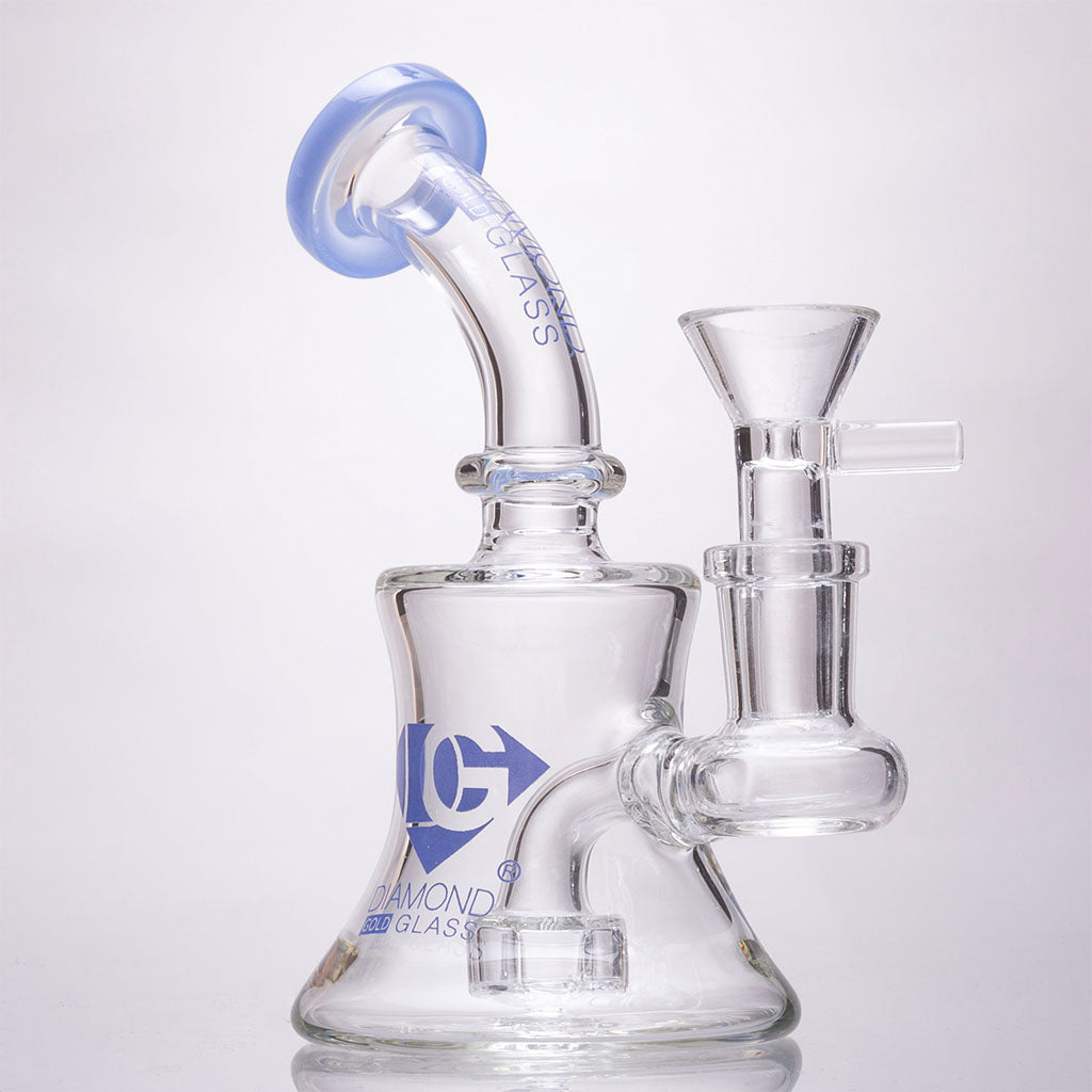 Diamond Glass Mini Showerhead Bubbler