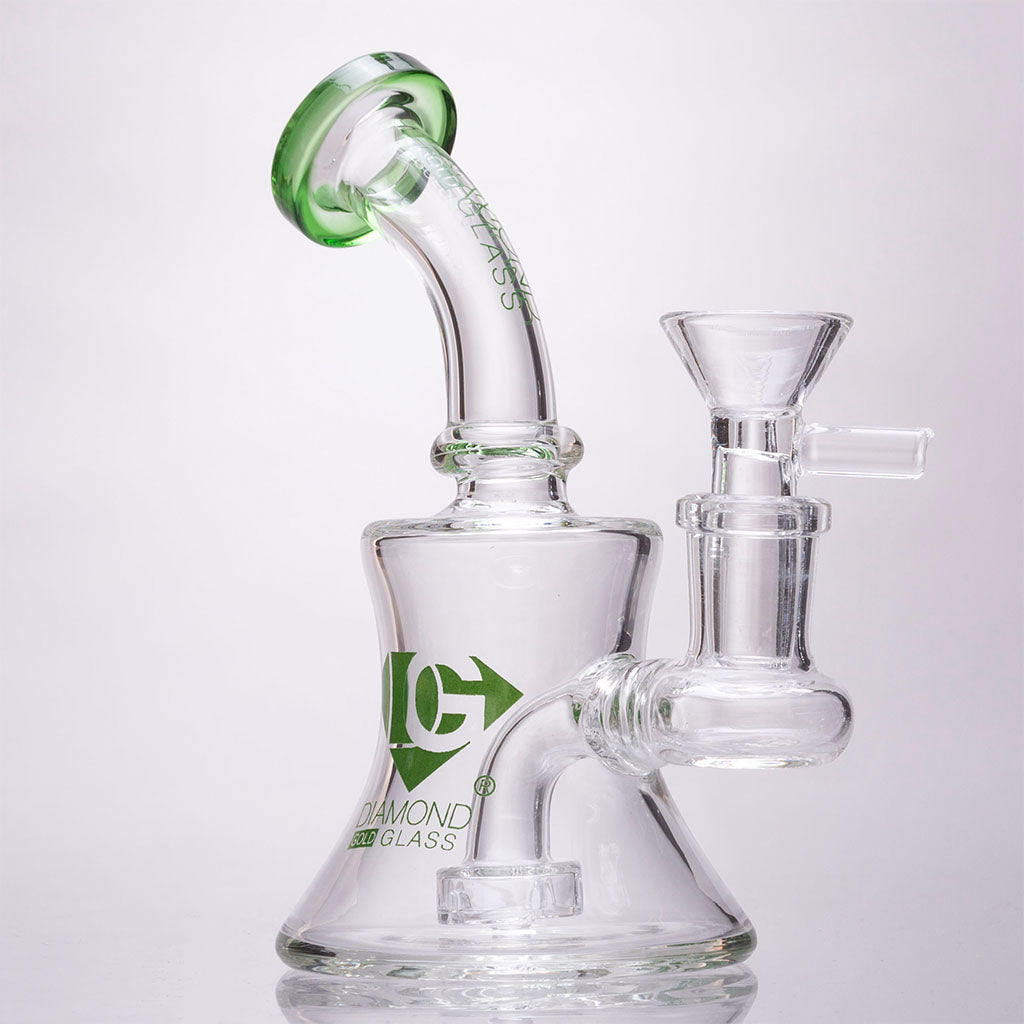 Diamond Glass Mini Showerhead Bubbler