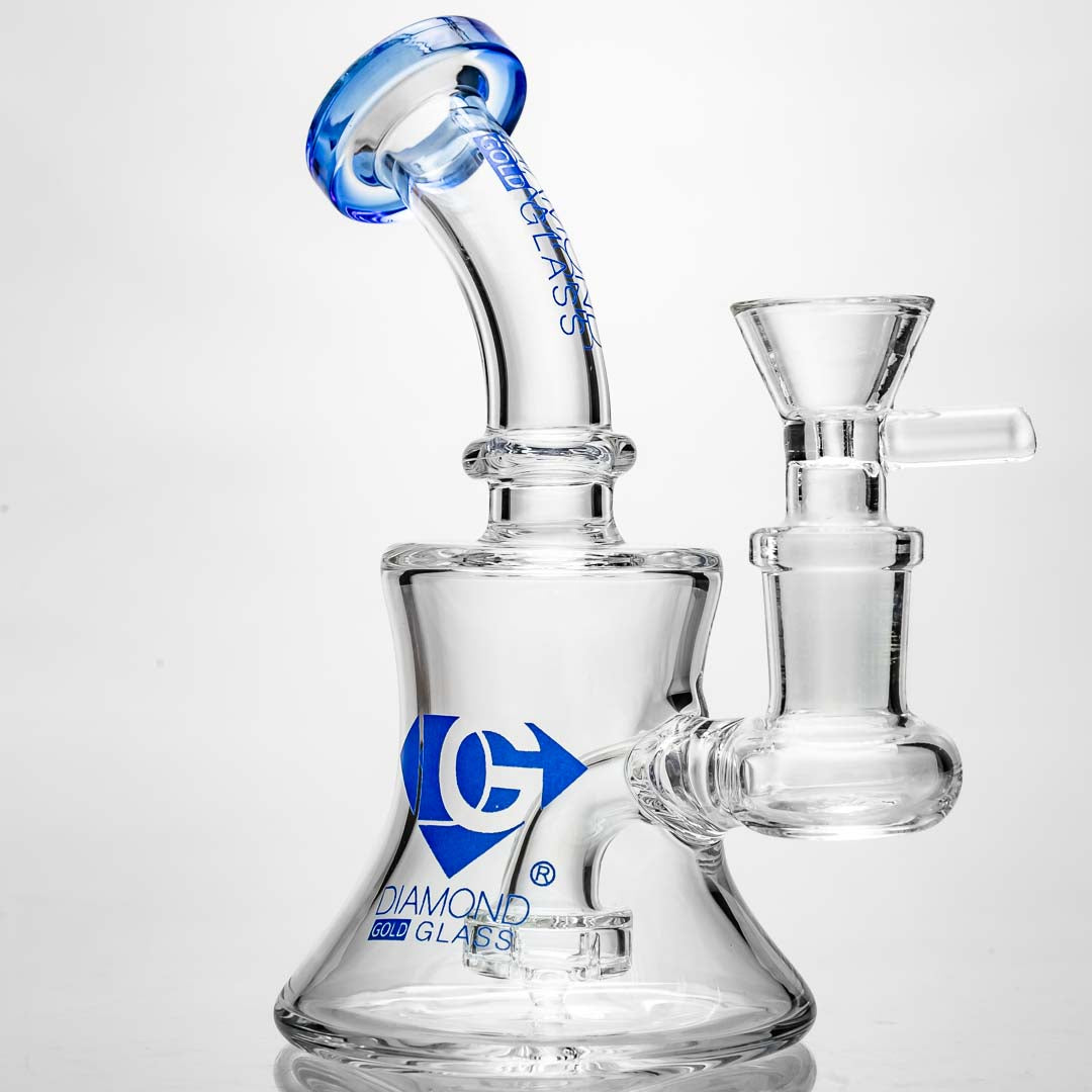 Diamond Glass Mini Showerhead Bubbler