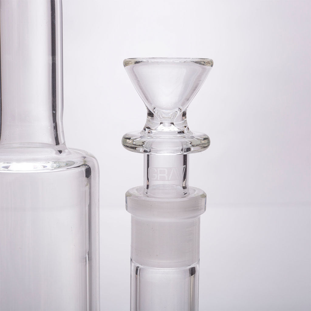 GRAV Clear Glass Funnel Bowl