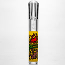 Keith Haring Glass Taster Chillum Onie Pipes