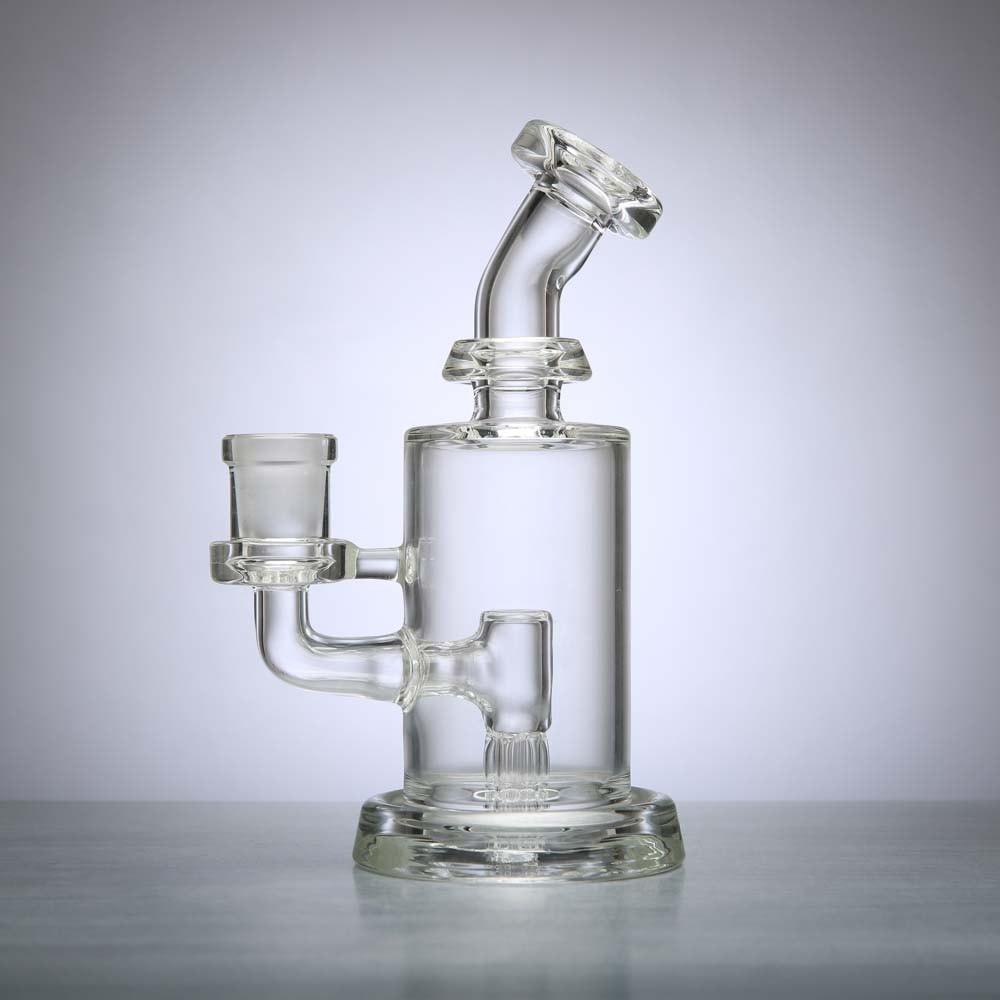 Leisure Glass Female Mini 6 Arm Smokestack Dab Rig