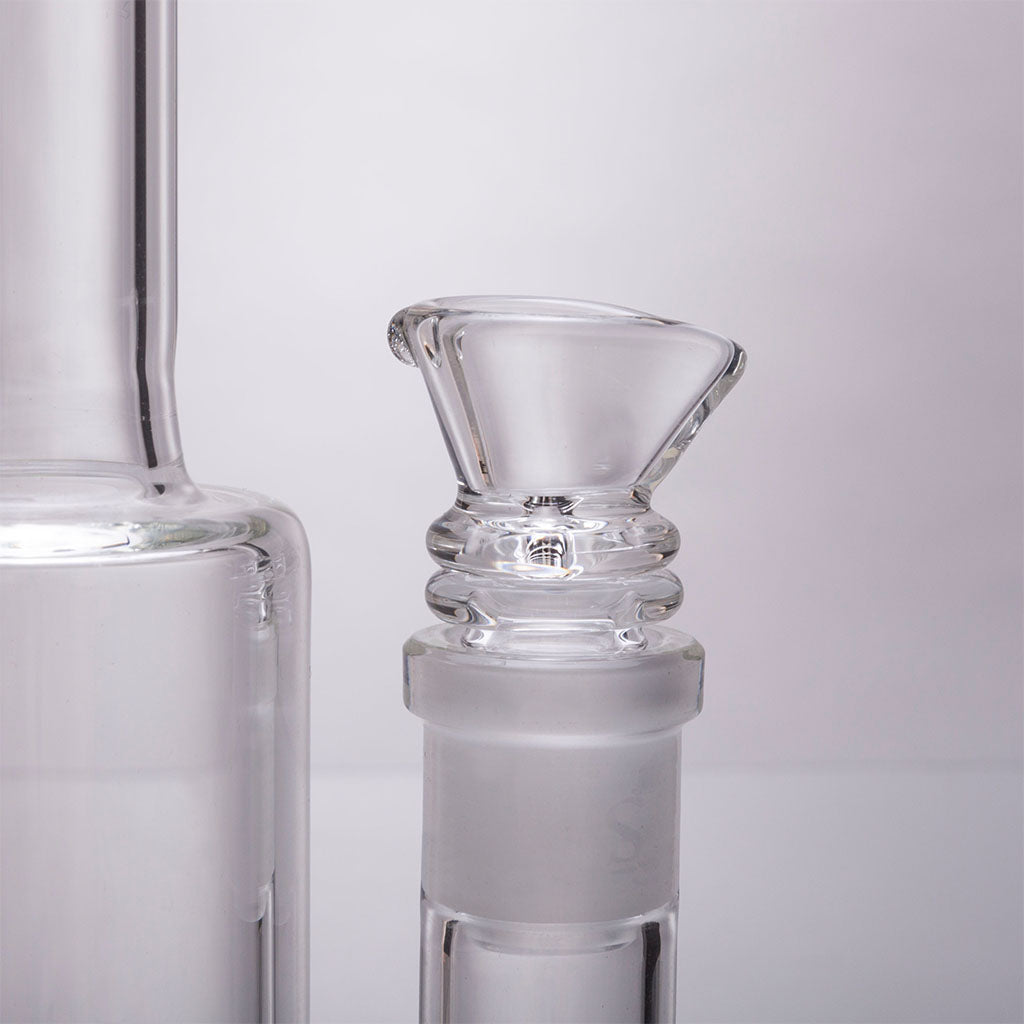 Sheldon Black Glass Embur Bong Bowl