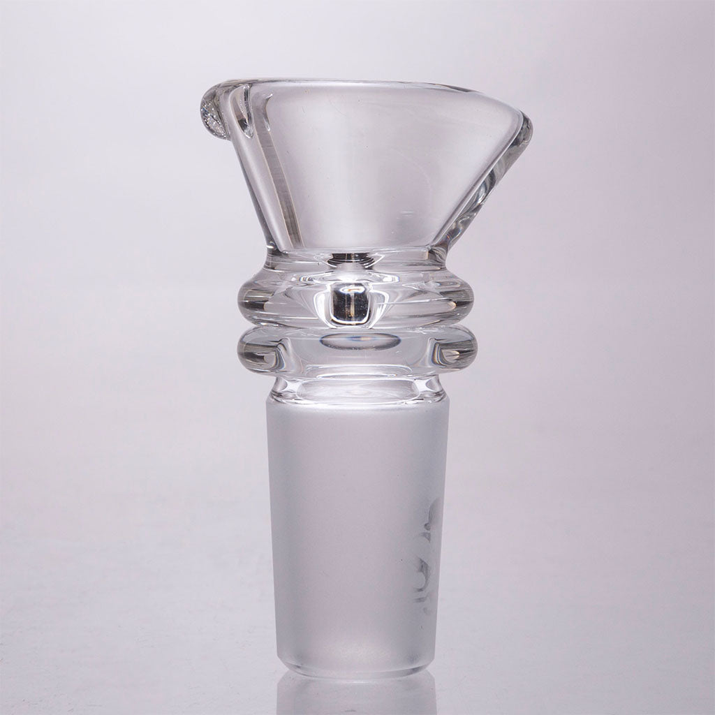 Sheldon Black Glass Embur Bong Bowl