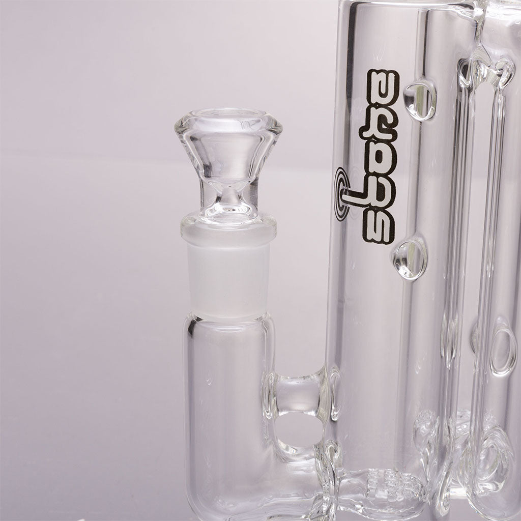 Stone Glass Works Mini Double Waffle Perc Bubbler