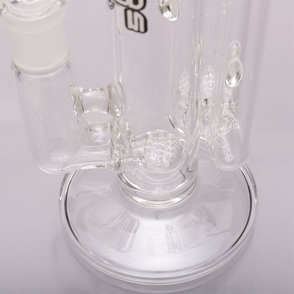 Stone Glass Works Mini Double Waffle Perc Bubbler