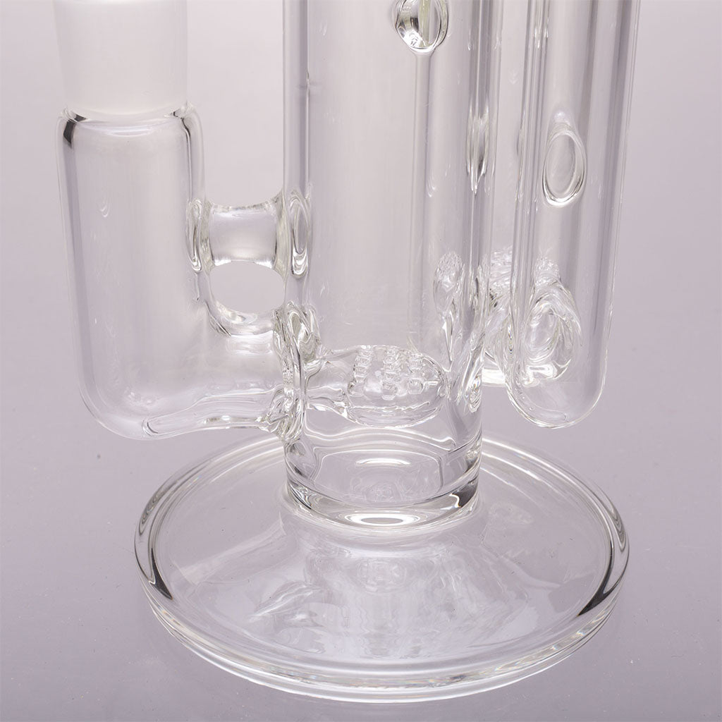 Stone Glass Works Mini Double Waffle Perc Bubbler