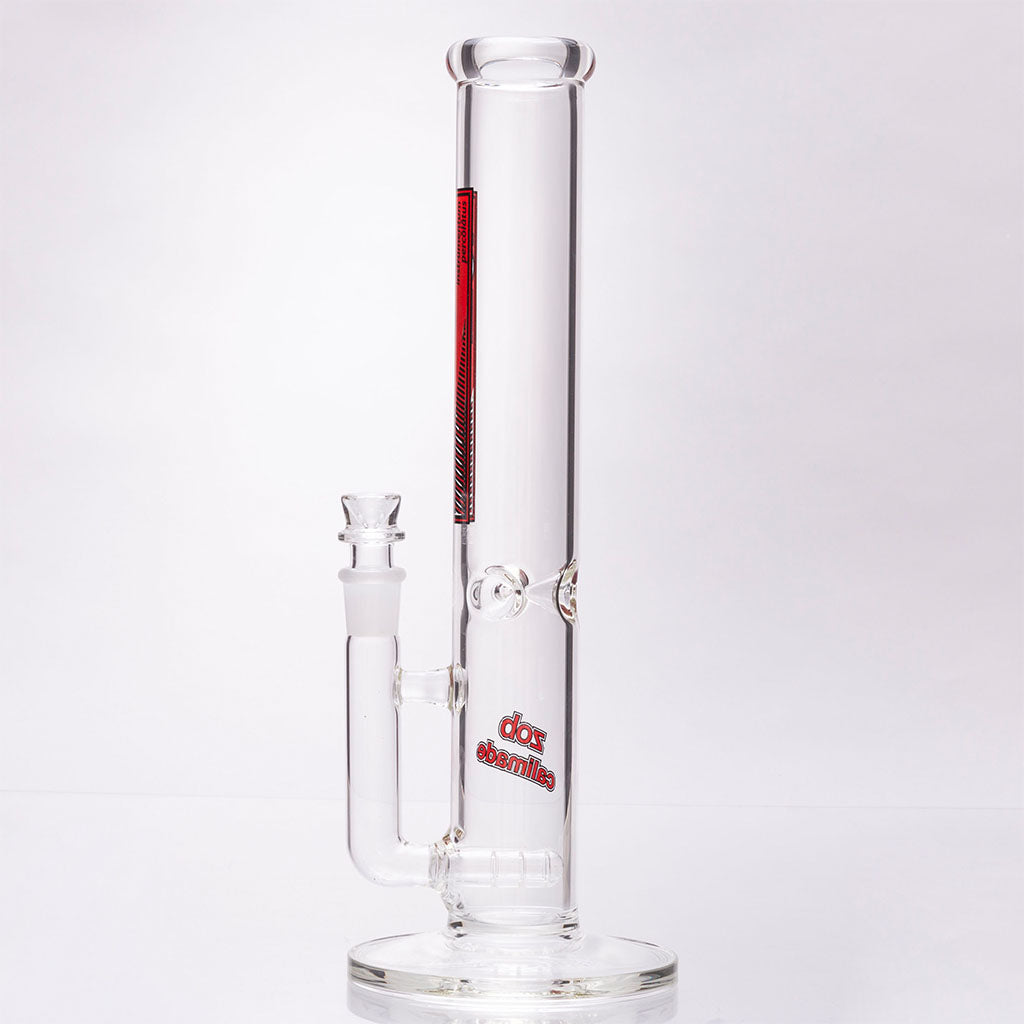 Zob Glass 14-inch StemLine Straight Bongs