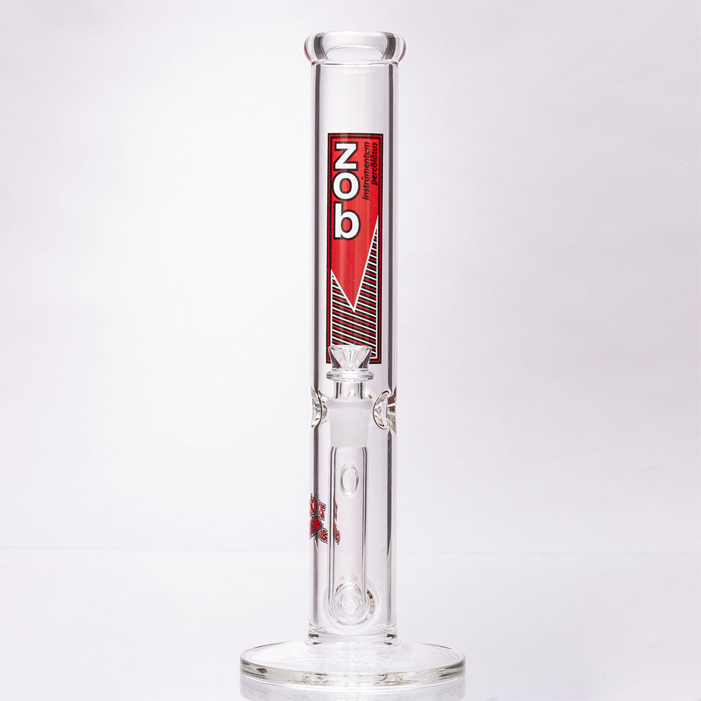 Zob Glass 14-inch StemLine Straight Bongs