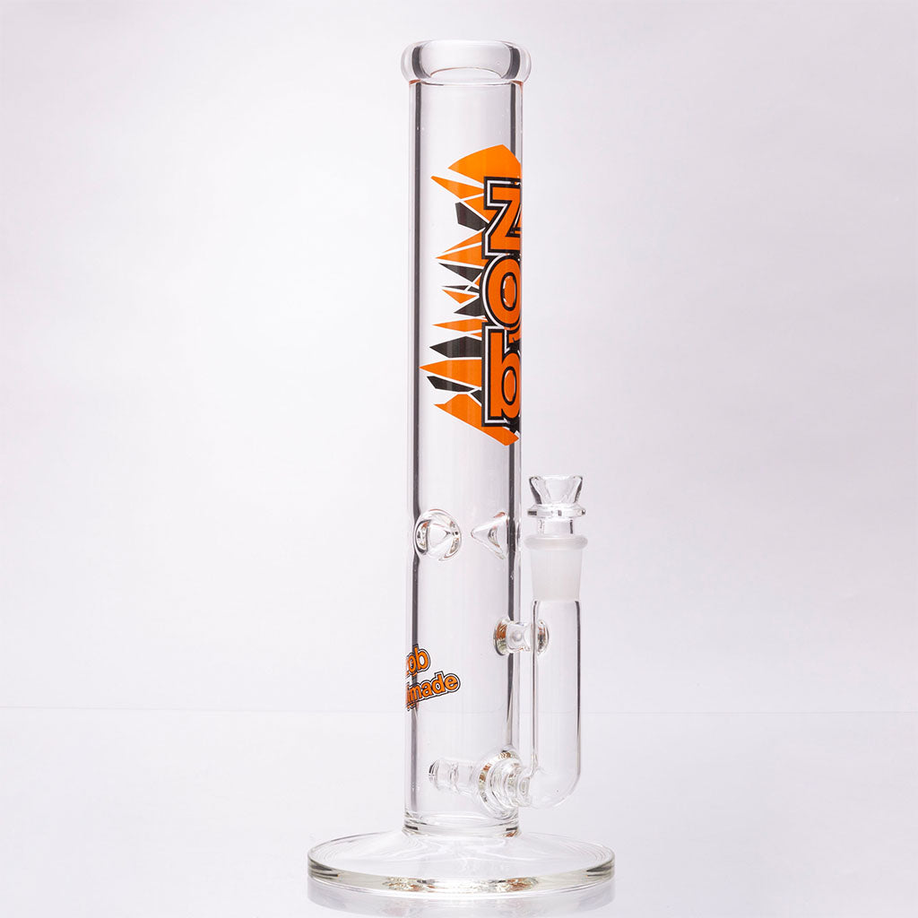 Zob Glass 14-inch StemLine Straight Bongs