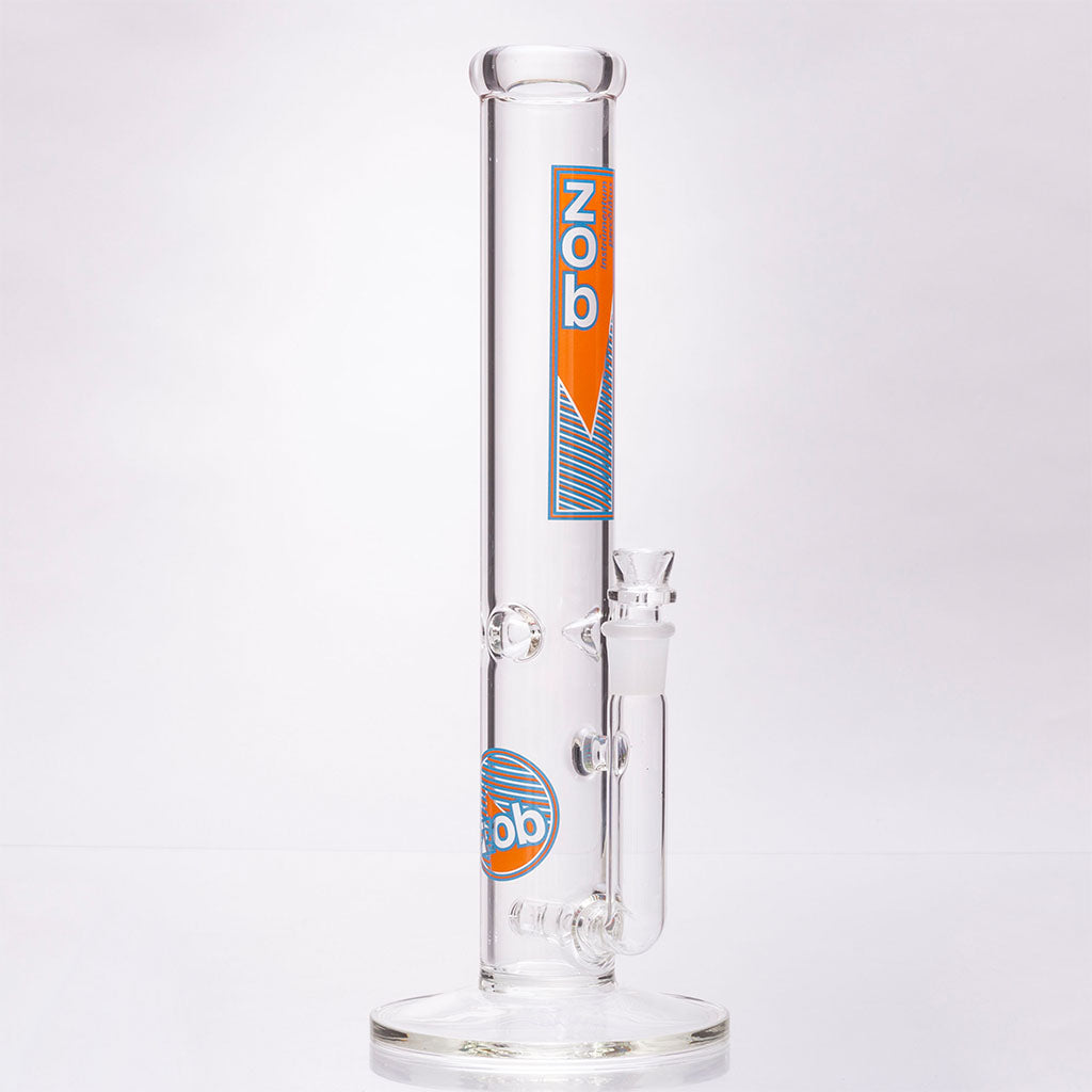 Zob Glass 14-inch StemLine Straight Bongs