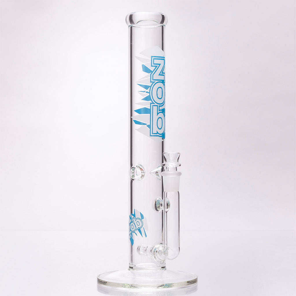 Zob Glass 14-inch StemLine Straight Bongs