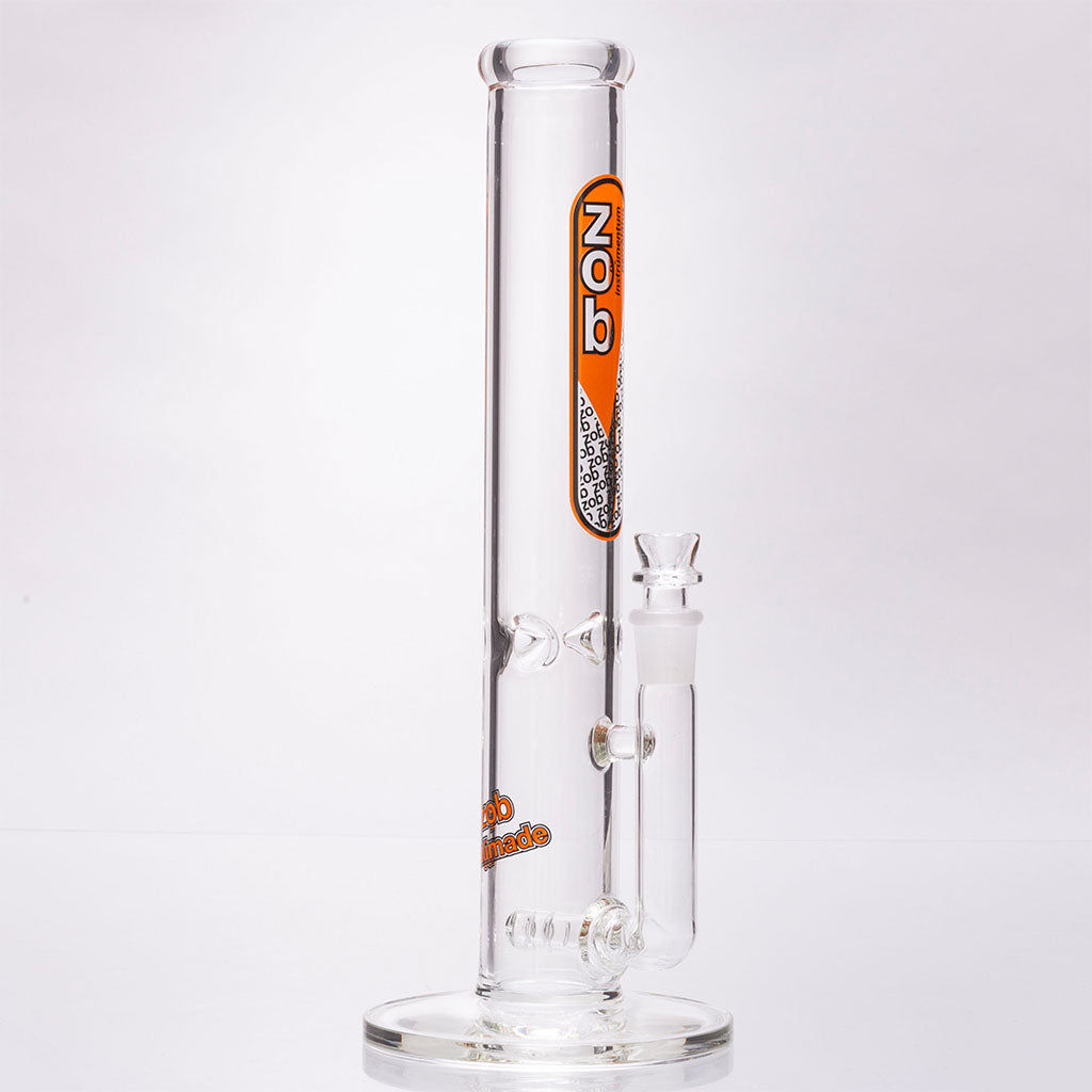 Zob Glass 14-inch StemLine Straight Bongs