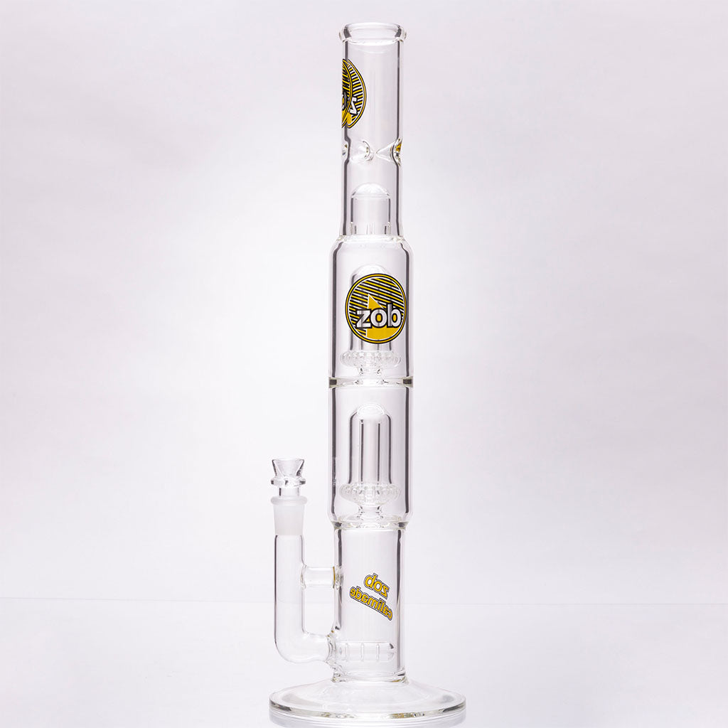 ZOB Glass Double UFO to Stemline Bongs