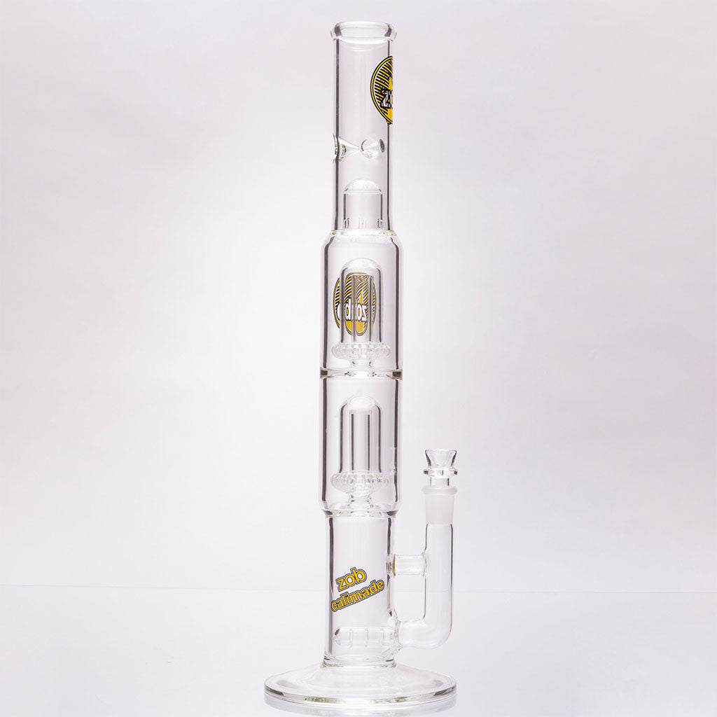 ZOB Glass Double UFO to Stemline Bongs