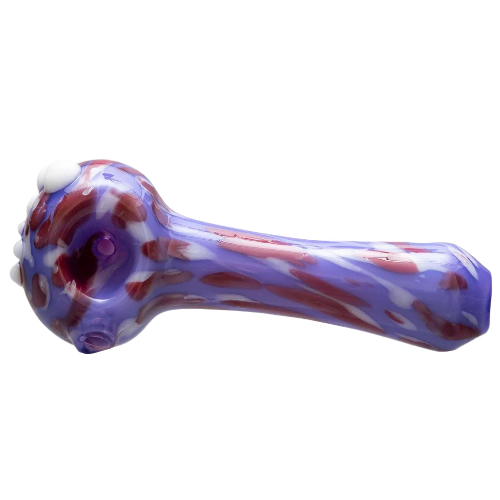 Adventures in Glass Blowing Splatter Hand Pipe