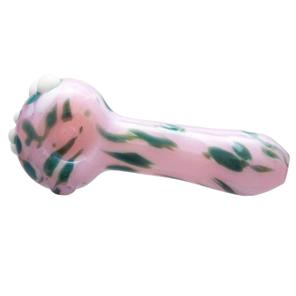 Adventures in Glass Blowing Splatter Hand Pipe