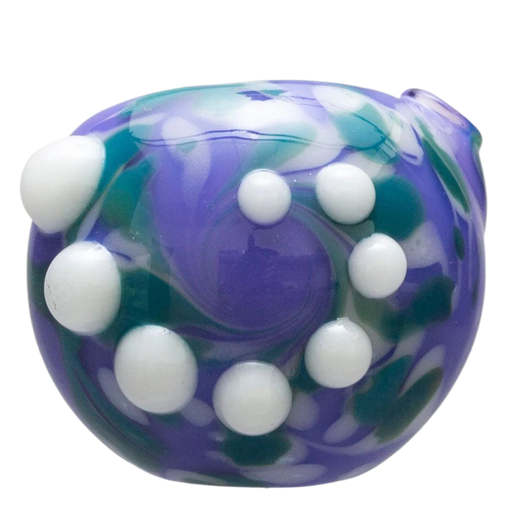 Adventures in Glass Blowing Splatter Hand Pipe