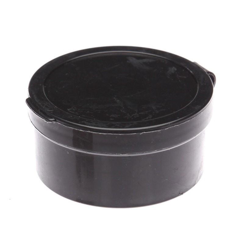 3/4 oz Black Flip Top Container