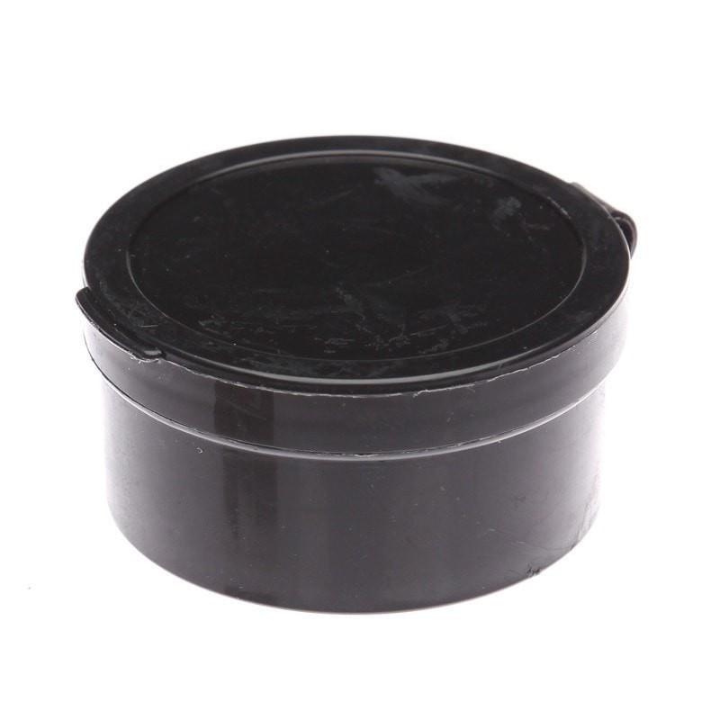 3/4 oz Black Flip Top Container 