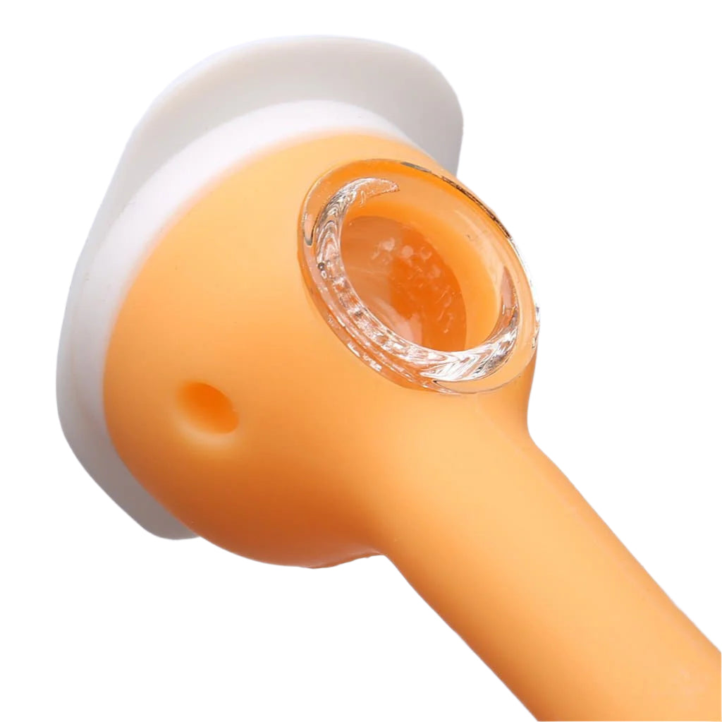 Anonymous Themed Silicone Hand Pipes - Aqua Lab Technologies