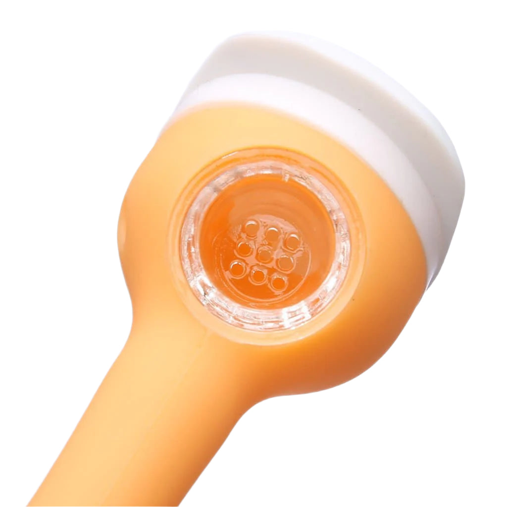 Anonymous Themed Silicone Hand Pipes - Aqua Lab Technologies