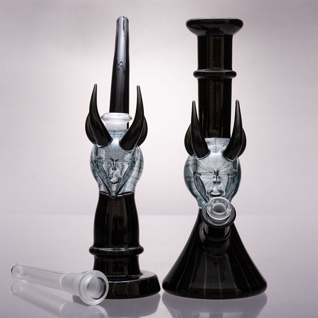 Banjo x Leisure Sculpted Face Remix Bongs - Aqua Lab Technologies