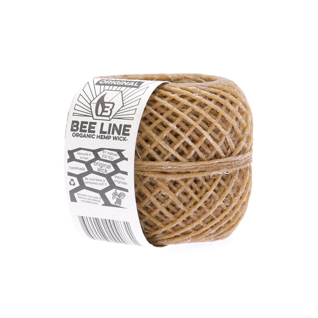 Bee Line - 200ft Spool of Hemp Wick - Aqua Lab Technologies