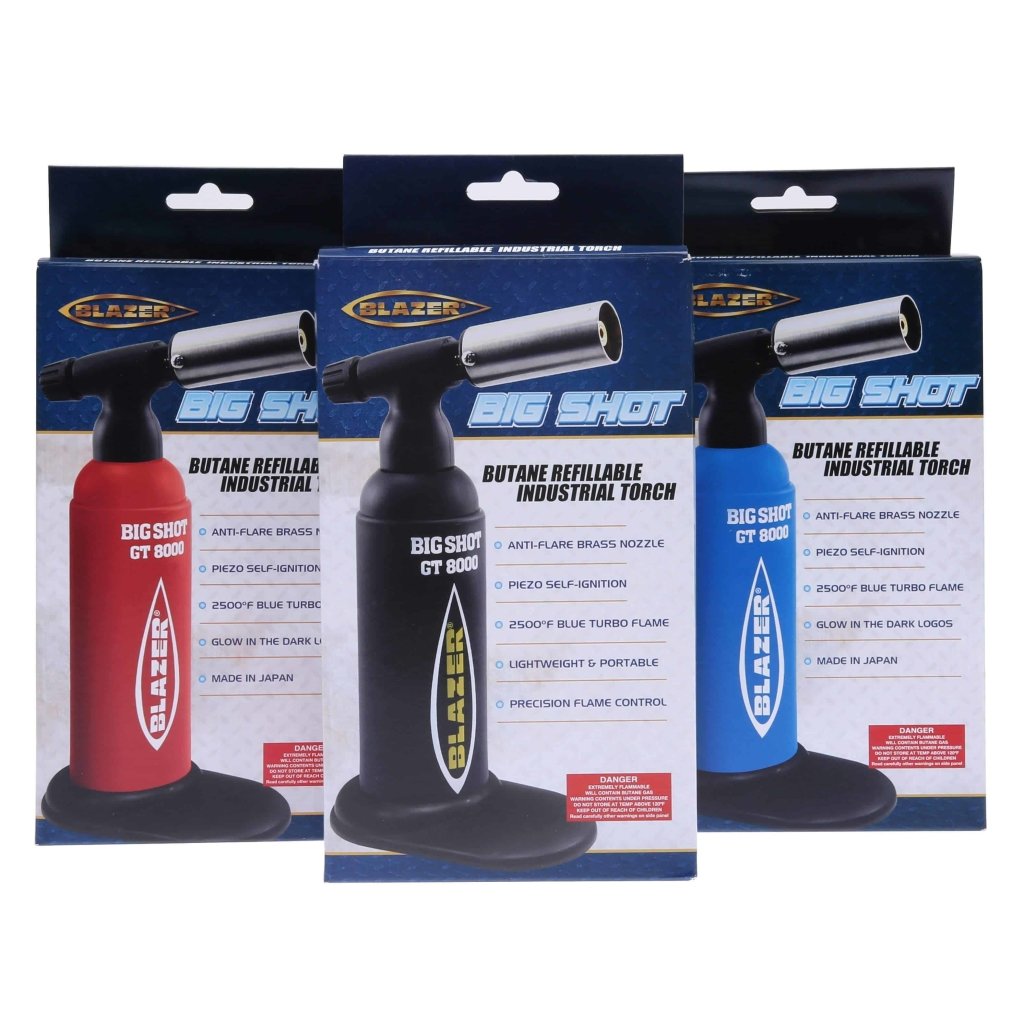 Blazer - GT8000 Big Shot Butane Torch - Aqua Lab Technologies