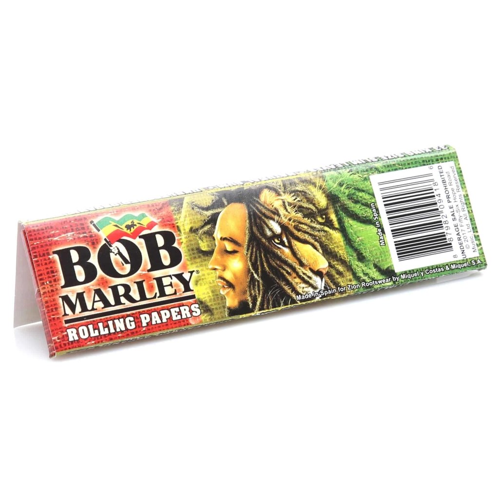 Bob Marley - Organic Hemp Rolling Papers - Aqua Lab Technologies