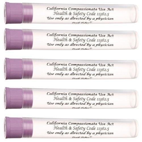 California Doob Tube - Lavender Top 5 Pack