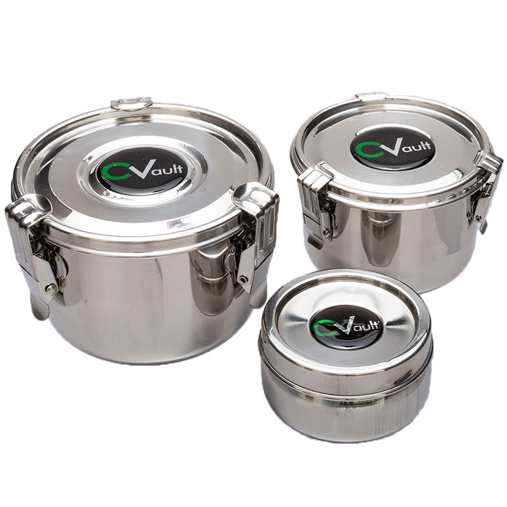Personal Curing & Herb Storage Containers from CVault